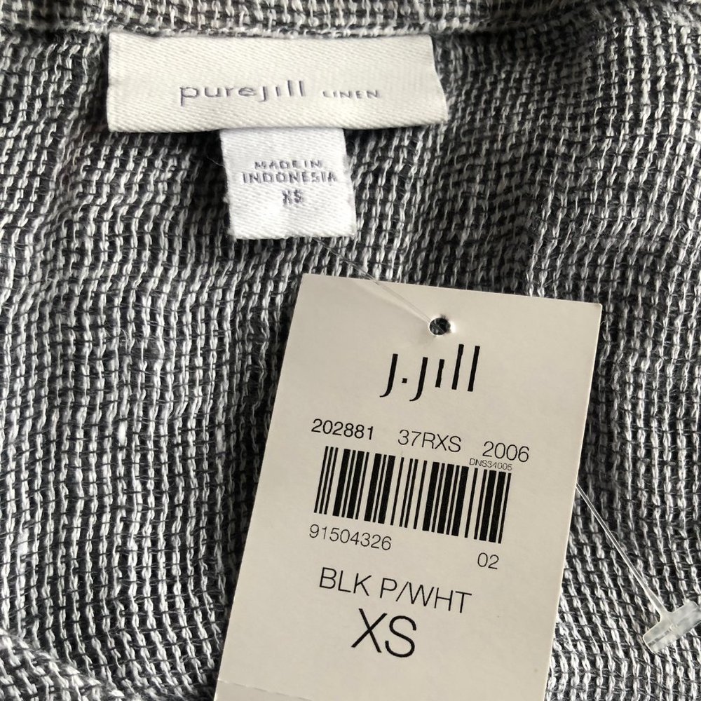 Pure J.Jill  Linen Blouse - Picture 4 of 7